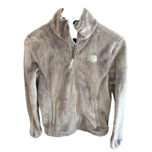The North Face Womens Fleece Jacket Full Zip Gray Size S P